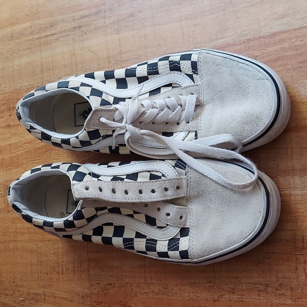 Vans Off White Checkered